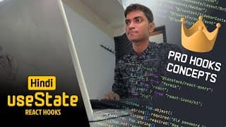 useState Hook | Pro React Hooks Concepts | Hindi | 2023 - 24