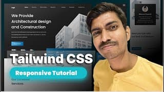 Real Estate App | Tailwind CSS Project | Hindi #6 | Responsive Tutorial