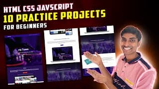 #10 Mobile Navigation Menu  |  10 HTML CSS JAVASCRIPT Practice Projects for Beginners | HINDI