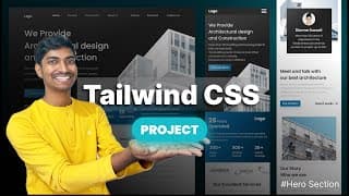 Real Estate App | Tailwind CSS Project |  Hindi #3