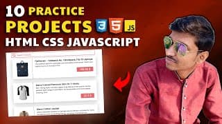 #5 Fetch Product Search & Filter  | 10 HTML CSS JAVASCRIPT Practice Projects for Beginners | HINDI