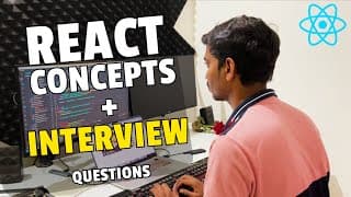 React Concepts + Interview Questions | React JS