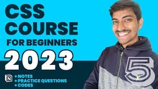 CSS  Course Hindi - Beginner to Pro ( 2023 ) | Chapter 5