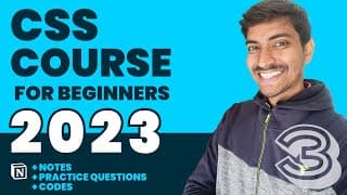 CSS  Course Hindi - Beginner to Pro ( 2023 ) | Chapter 3